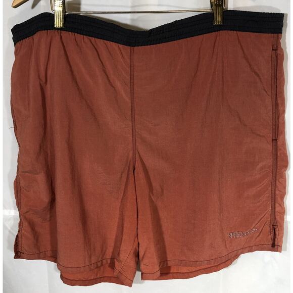 Speedo Board Shorts Lined Drawstring Pockets 42 **Sz Tag Missing See Meas** - Picture 2 of 12